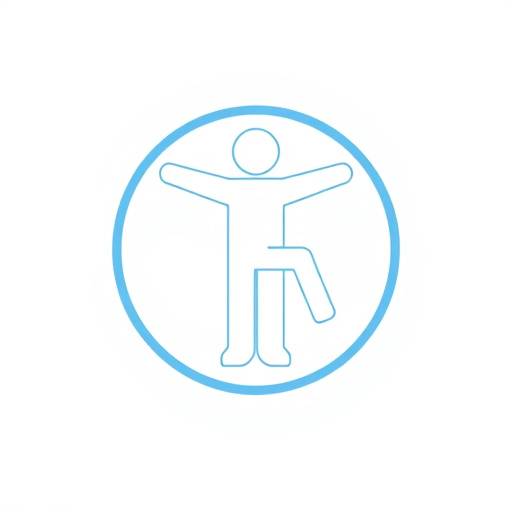 Icono de accesibilidad que representa una figura humana con los brazos extendidos, simbolizando la inclusión y el acceso para todos.